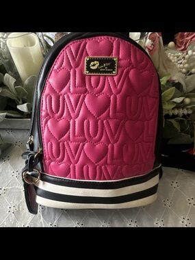 Betsey Johnson | Bags | Betsy Johnson Mini Backpack | Poshmark display picture 1